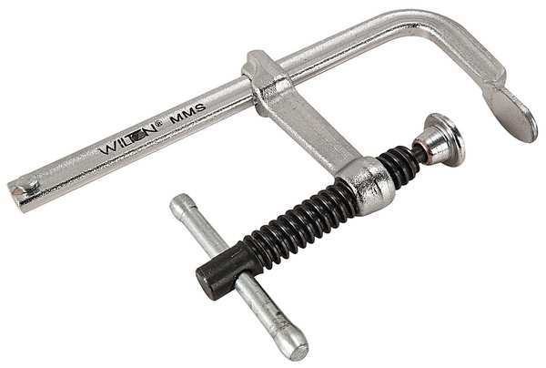 12 in F-Clamp Steel Handle and 2 1/4 in Throat Depth