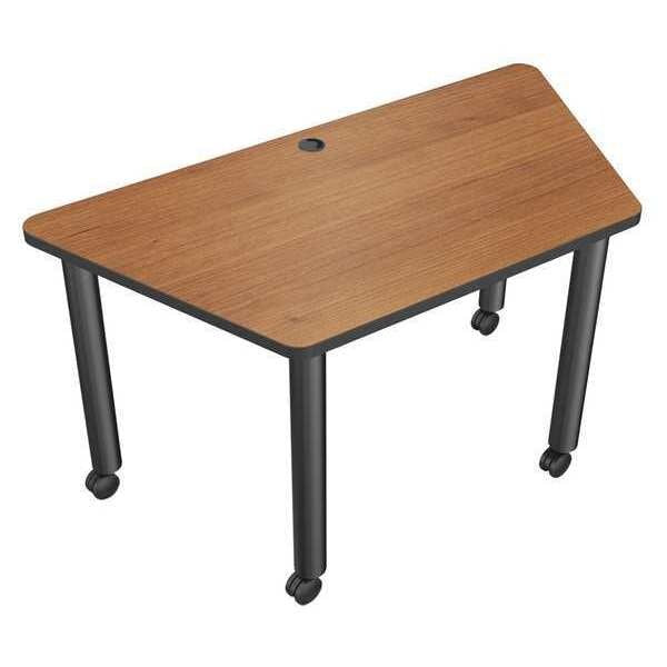 Trapezoidal Conference Table, 58 in X 29 in X 29 1/2 in, High Pressure Laminate Top