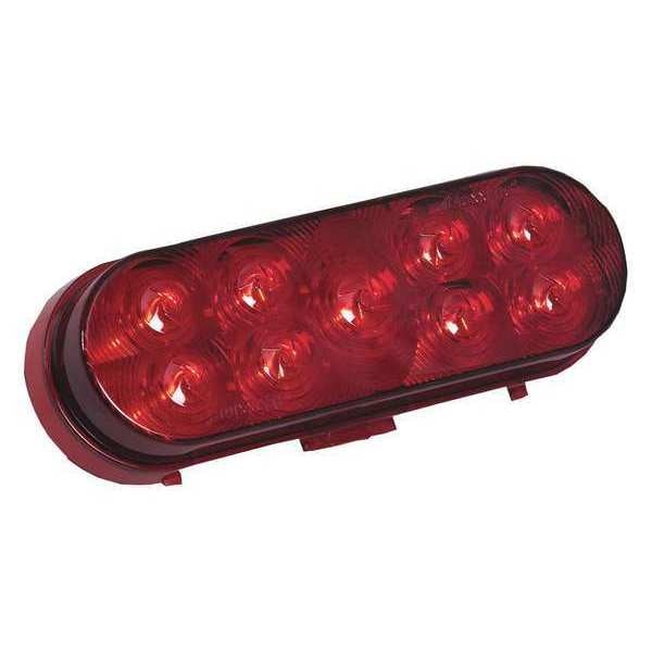 Stop/Tail/Turn Light, Red, 6-13/32