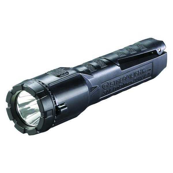 Black No Led Industrial Handheld Flashlight, 245 lm