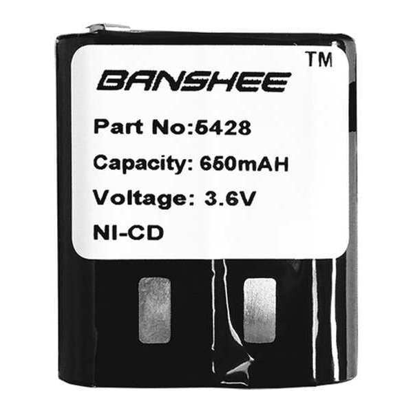 Battery Pack, Nickel-Metal Hydride, 3.6V