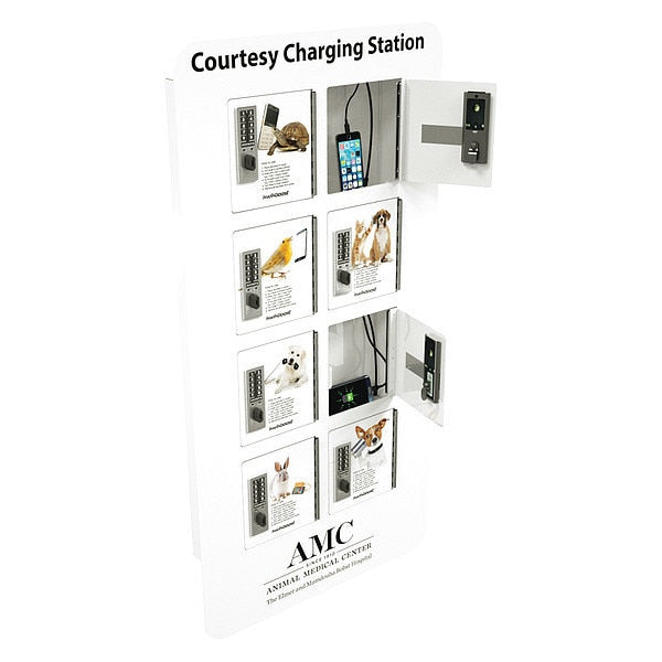Device Charging Locker, Wall Mounting