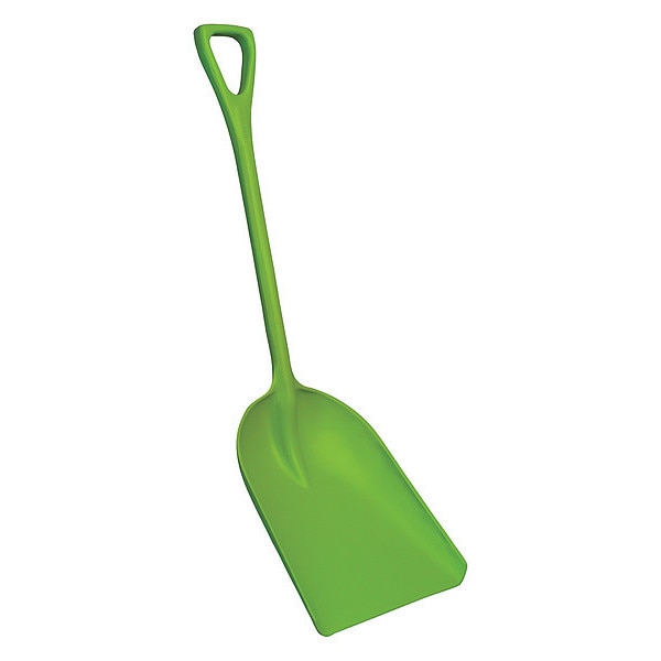 Hygienic Shovel, 42 1/2 in L, D Handle