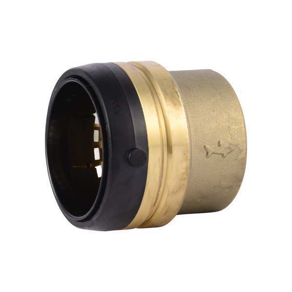 DZR Brass End Stop, 2 in Tube Size