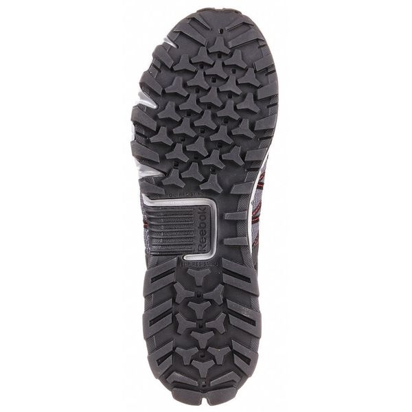 Size 8 Men's Athletic Shoe Alloy Work Shoe, Gray