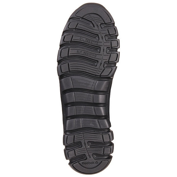 Safety Shoe, 12, M, Black, Composite, PR