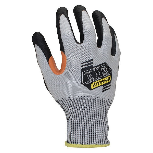 Cut Resistant Coated Gloves, A4 Cut Level, Nitrile, S, 1 PR