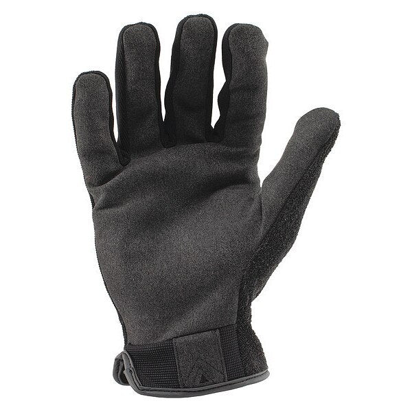 Mechanics Touchscreen Gloves, 2XL, Black/Silver, Single Layer, Polyester