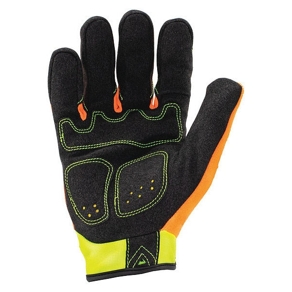 Impact Resistant Gloves, Adjustable, M, PR