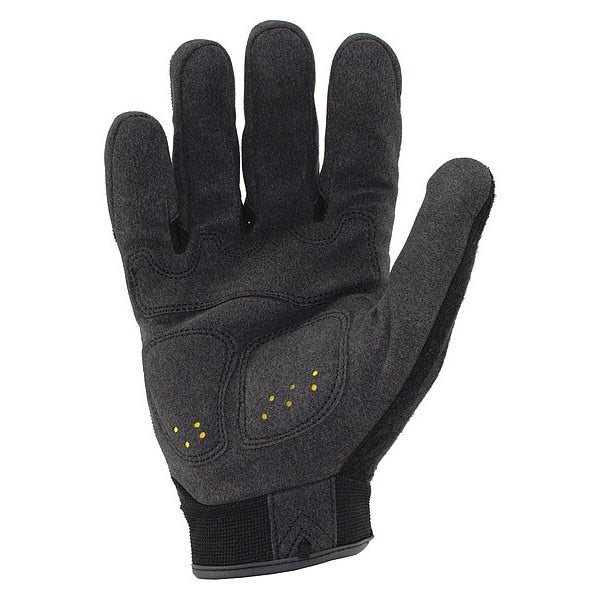 Impact Resistant Gloves, Sz 2XL, Black, PR