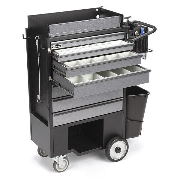 Black, Light Duty, Tool Utility Cart