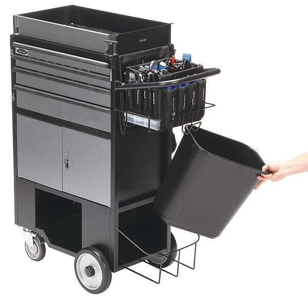 Black, Light Duty, Tool Utility Cart