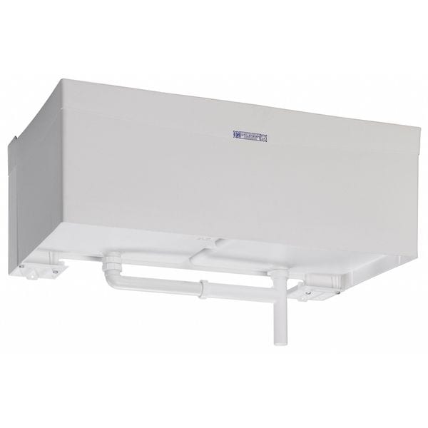 40 in W x 24 in L x 34 in H, Wall Mount, Thermoplastic, Laundry Tub