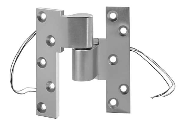 1 1/8 in W x 5 in H Satin Chrome Pivot Hinge