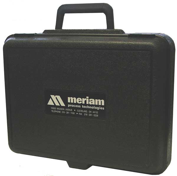 Hard Carrying Case, 3 In D, 12 In H, Black