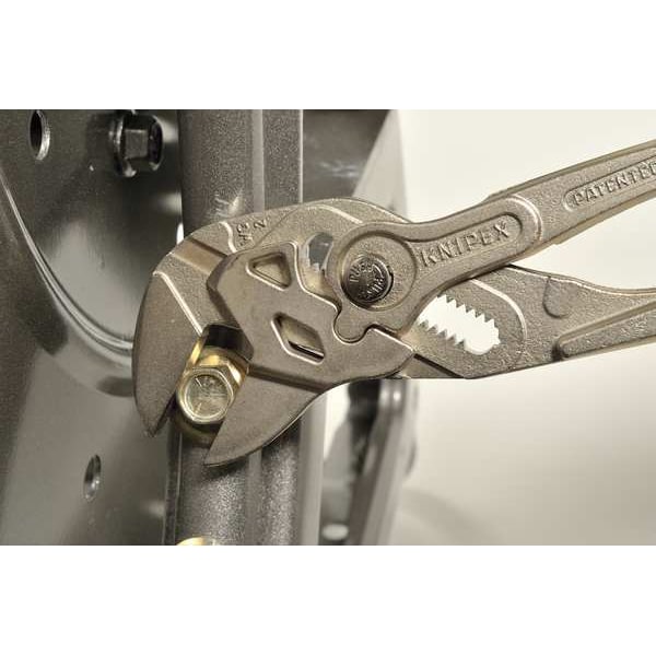 12 in Knipex Cobra Straight Jaw Plier Wrench Smooth, Plastic Grip