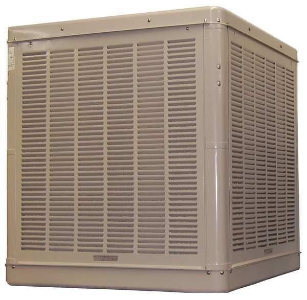 Ducted Evaporative Cooler with Motor 7500 cfm, 4000 sq. ft., 17 gal.