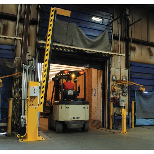 Dock Barricade, Elec Hydraulic, 130 In