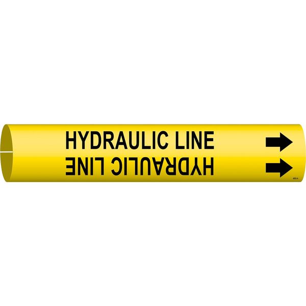 Pipe Marker, Hydraulic Line, 3/4to1-3/8 In