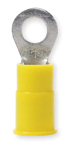 16-14 AWG Nylon Ring Terminal #10 Stud PK100