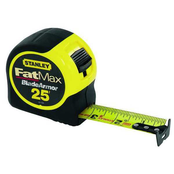 16 ft FATMAX Classic Tape Measure, 1-1/4 in Blade, Stud Markings, ABS Plastic Case, Rubber Grip