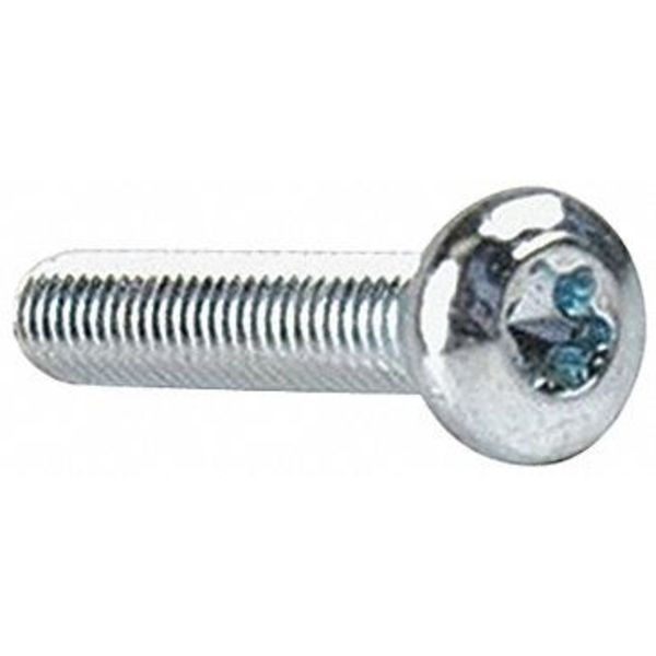 #10-24 x 1/2 in Torx Pan Machine Screw, Zinc Plated Steel, 100 PK