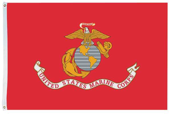 US Marine Corps, 4x6 Ft, Nylon