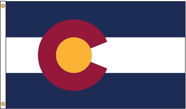 Colorado Flag, 4x6 Ft, Nylon