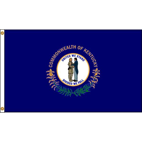 Kentucky Flag, 4x6 Ft, Nylon
