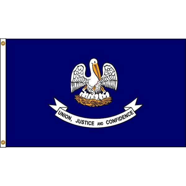 Louisiana Flag, 4x6 Ft, Nylon