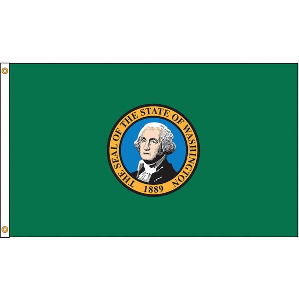 Washington Flag, 4x6 Ft, Nylon