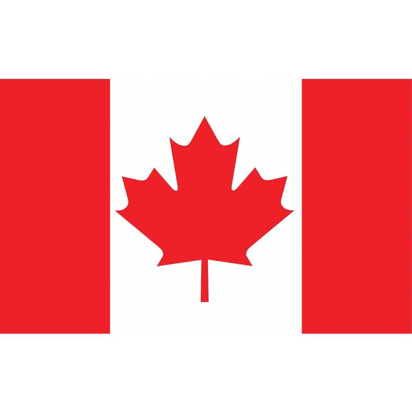 Canada Flag, 4x6 Ft, Nylon