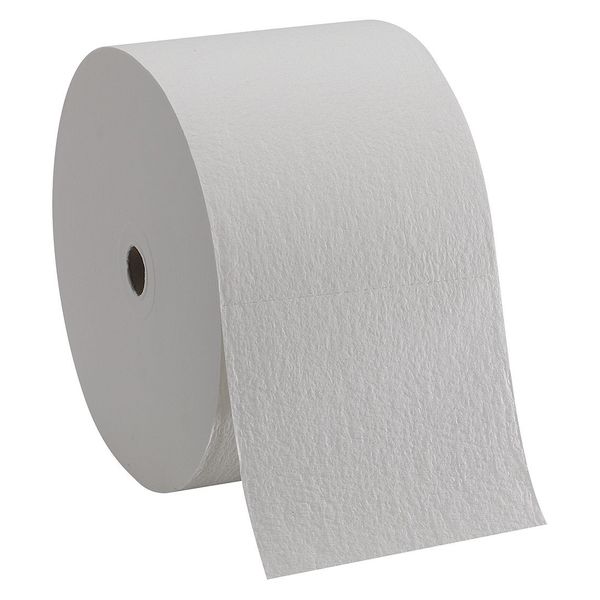 Dry Wipe Roll, Jumbo Perforated Roll, Double Recreped DRC, 9 3/4in x 13 1/4 in, 800 Sheets, White