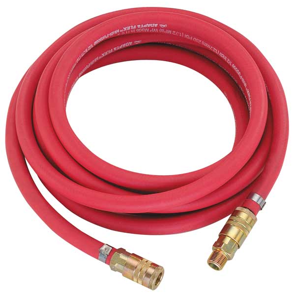 Air Supply Hose with Fittings, 20 Ft.