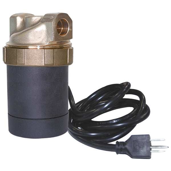 Hot Water Circulating Pump, 1/150 hp, 115V, 1 Phase, Sweat Connection