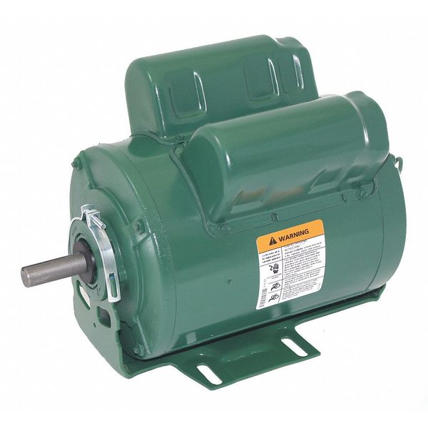 Agricultural Fan Motor, Capacitor-Start/Run, 1/2 HP, 115/208-230V AC, 1,725 Nameplate RPM, 56 Frame