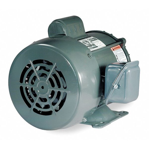 Capacitor-Start General Purpose Motor, 2 HP, 115/230V AC Voltage, 182T Frame, 1,740 Nameplate RPM