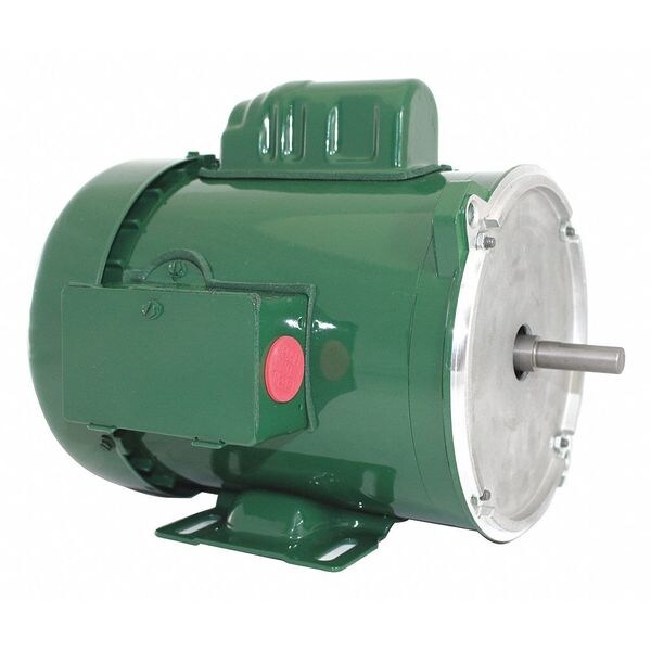 Auger Drive Motor, Capacitor-Start, 1/2 HP, 115/230V AC, 1,725 Nameplate RPM, 56YZ Frame