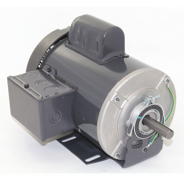Capacitor-Start General Purpose Motor, 3/4 HP, 115/230V AC Voltage, 56 Frame, 3,450 Nameplate RPM