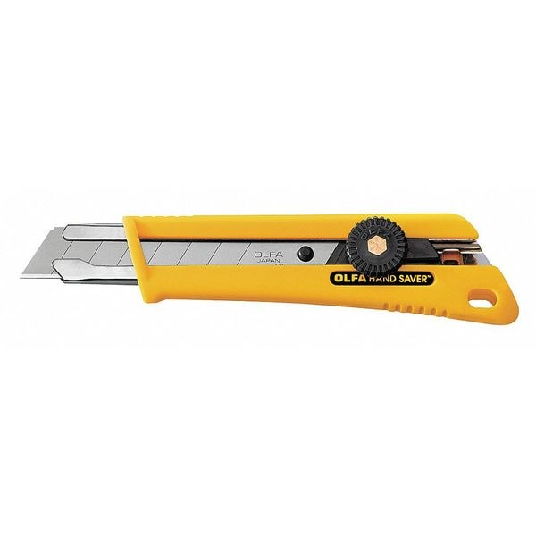 Snap-Off Utility Knife, Utility, Plastic, 6 in L.