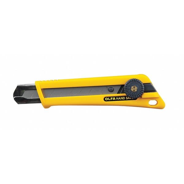 Snap-Off Utility Knife, Utility, Plastic, 6 in L.