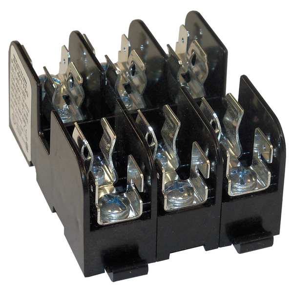Fuse Block, Industrial, 20A, 3 Pole