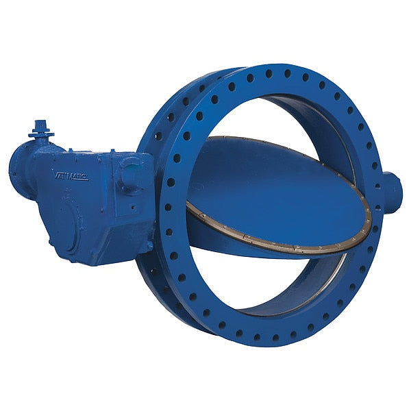 ButterflyValve, Flanged, 10 In, Actuated.CI