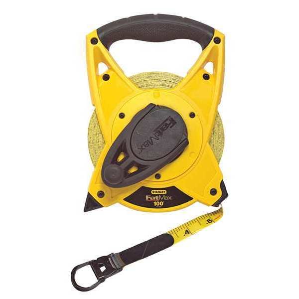 100 ft Tape Measure, 1/2 in Blade