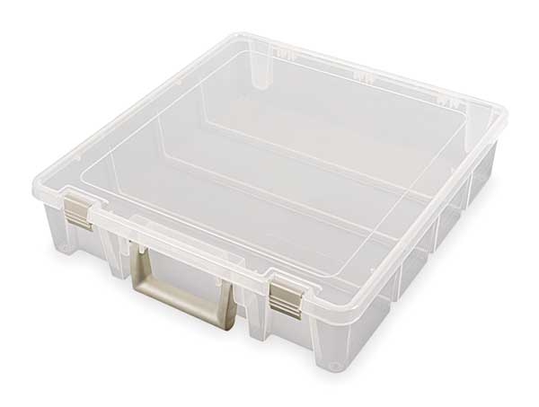 Compartment Box with 1 compartments, Plastic, 3 1/2 in H x 15 in W (Discontinued)