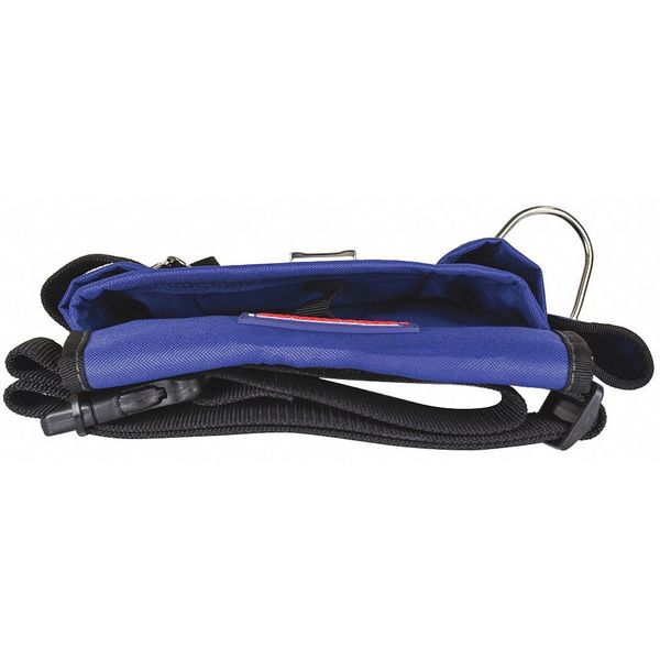 Black Polypropylene Work Belt; Tool Belt, 4 Pockets