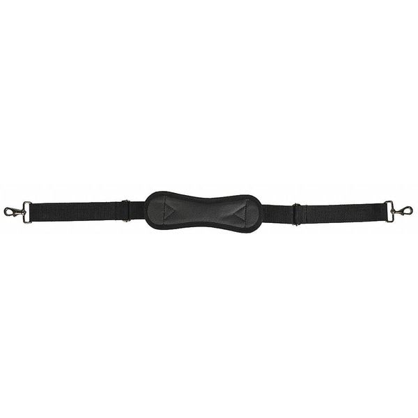 Adjustable, Padded Tool Bag Shoulder Strap, Black