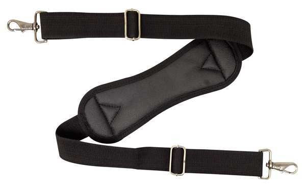 Adjustable, Padded Tool Bag Shoulder Strap, Black