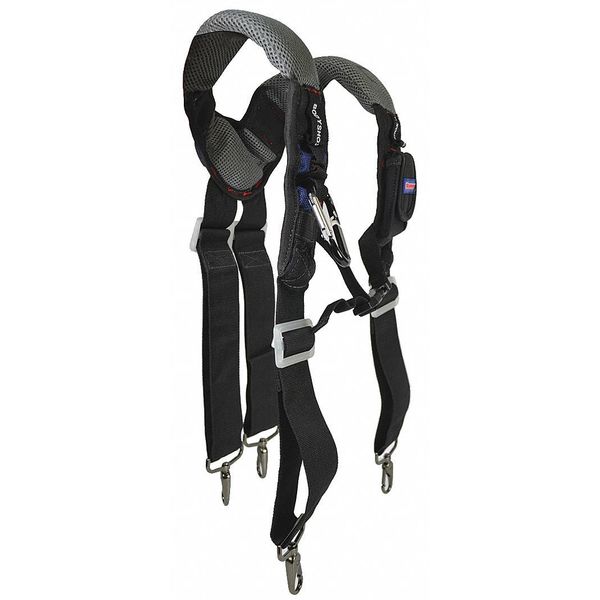 Black; Gray Polyester 1 Pockets