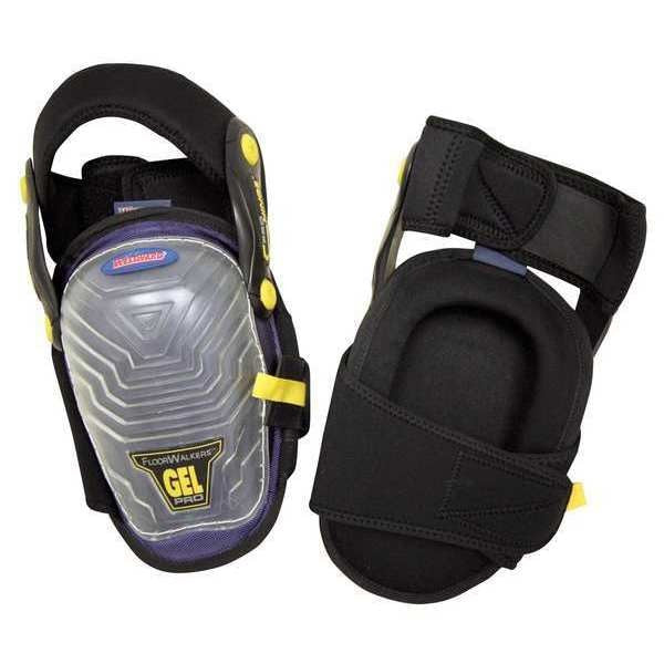 Knee Pads, Hinged, Gel, EVA Foam, Univ, PR